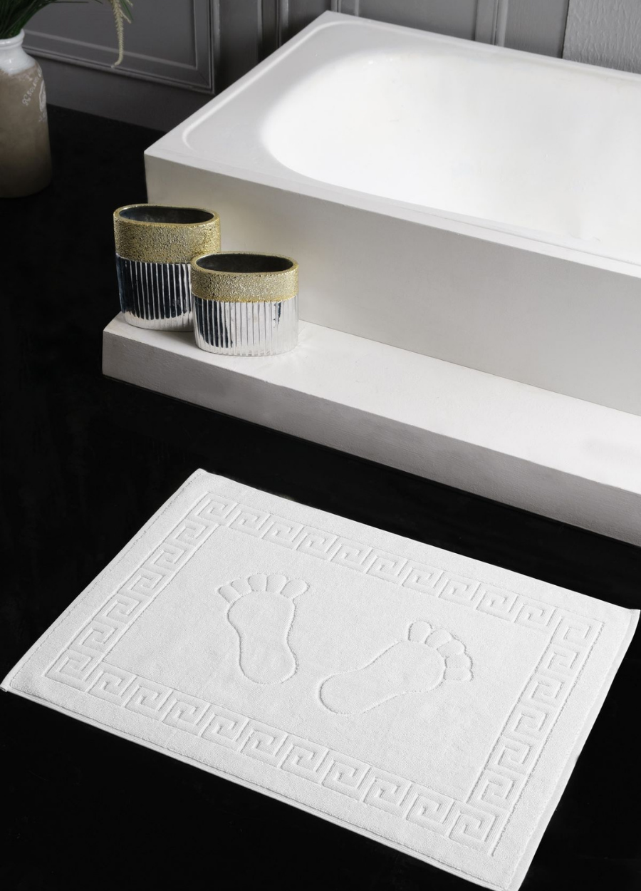 Ayak İzli Havlu 20/2 Çift Kat 50x70 250 Gram